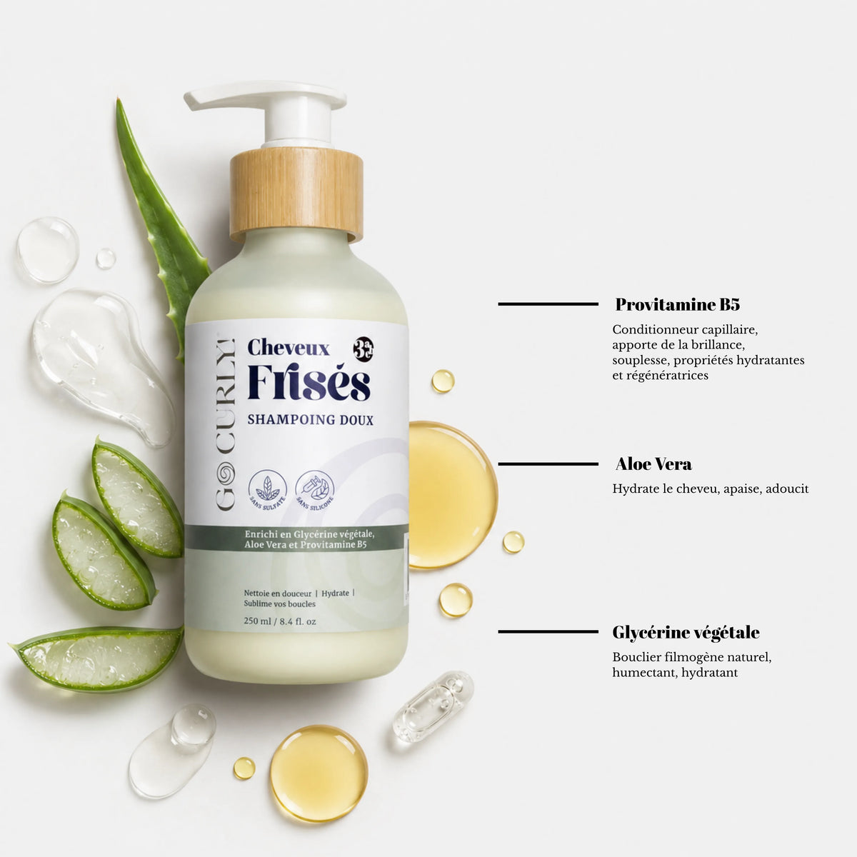 Shampoing Doux (Cheveux Frisés)