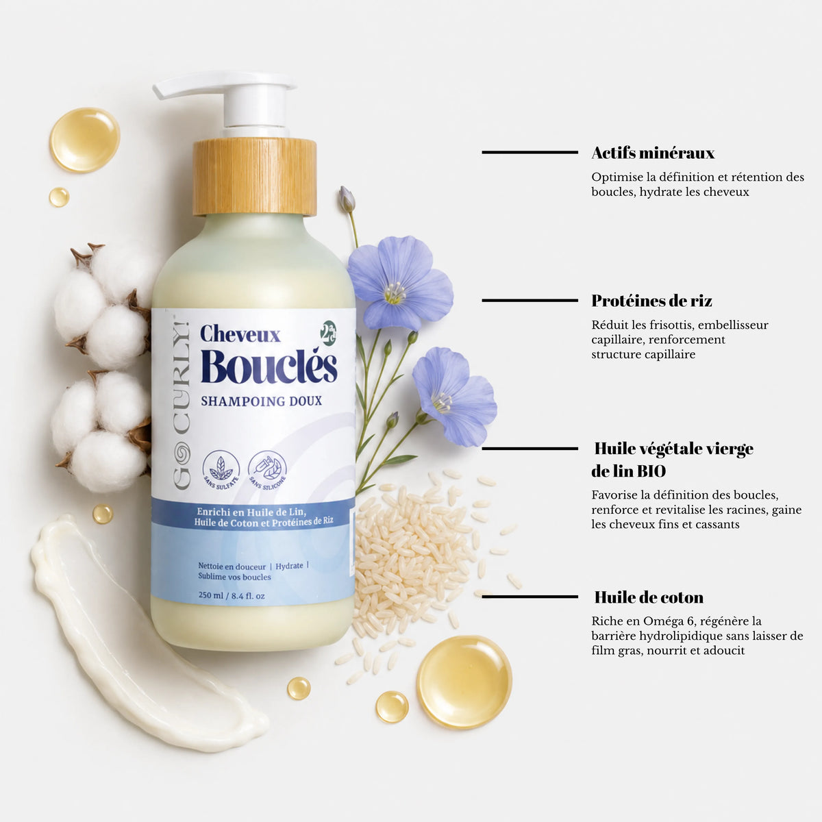 Shampoing Doux (Cheveux Bouclés)