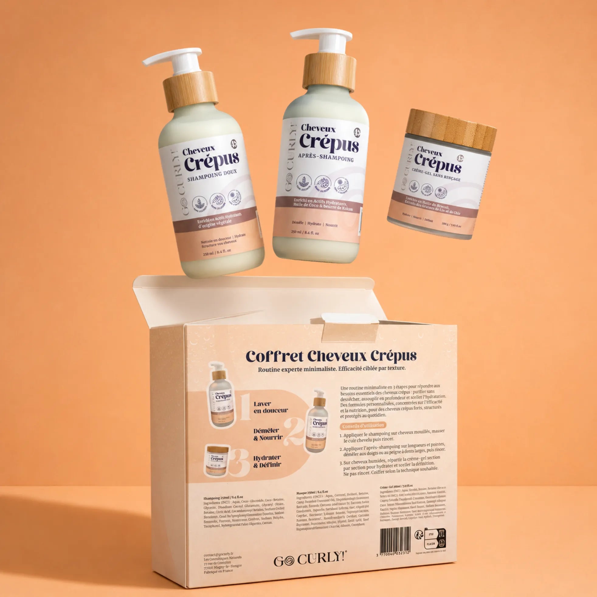 Coffret Routine Cheveux Crépus